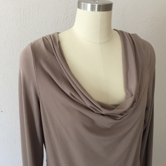Calvin Klein Draped Neck Polyester Dress - Picture 5 of 5